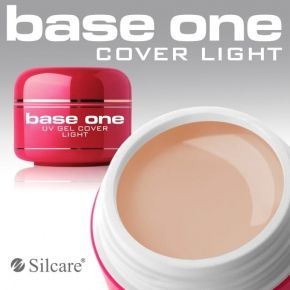 Silcare Base One Cover Light 15g budujący żel UV do paznokci