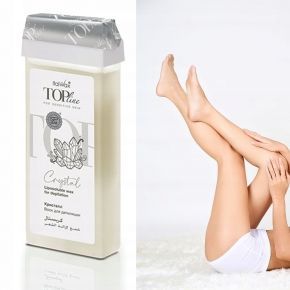 Zestaw 24x ItalWax Top Line Crystal Wosk żelowy w rolce 100ml balsam paski do depilacji