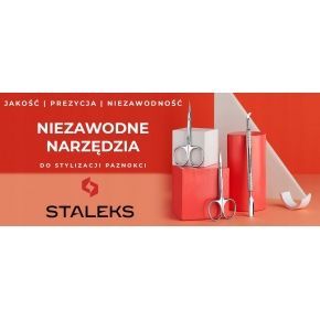 Staleks Pęseta Pro Expert 10 do regulacji brwi ze ściętymi krawędziami Type 3