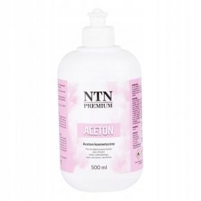 NTN Premium Aceton kosmetyczny płyn do usuwania lakieru hybrydowego 500ml