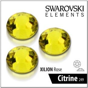 50 X Citrine Oryginalne Cyrkonie Swarovski Ss-5