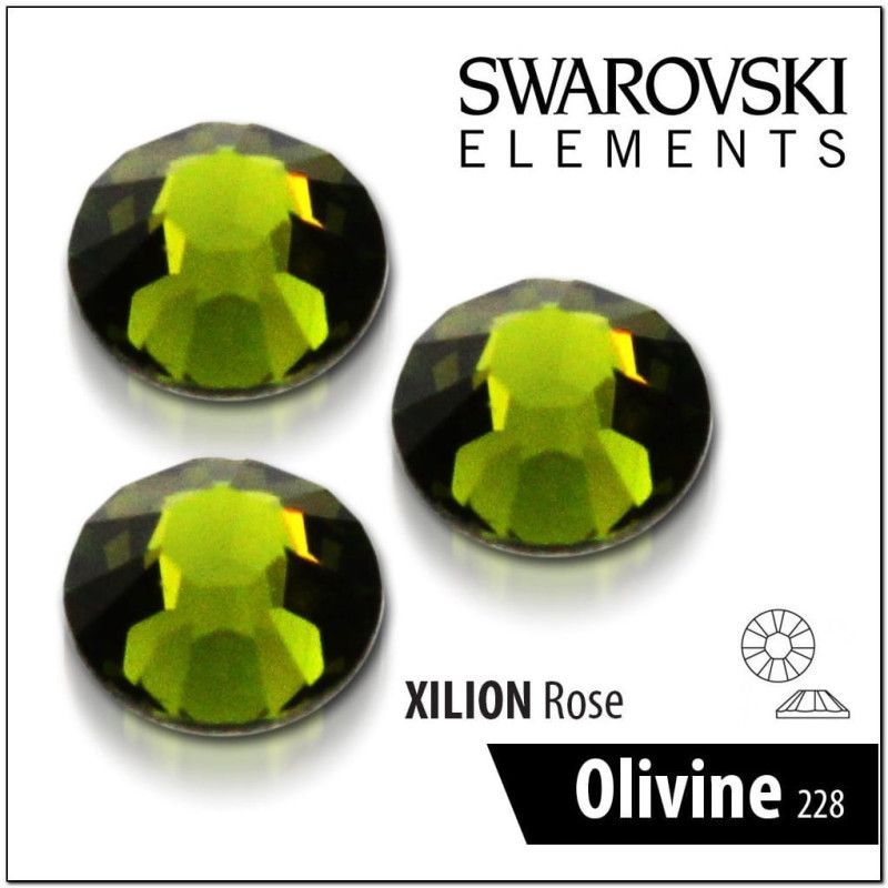 50 X Olivine Oryginalne Cyrkonie Swarovski Ss-5 50 X Olivine Oryginalne Cyrkonie Swarovski Ss-5