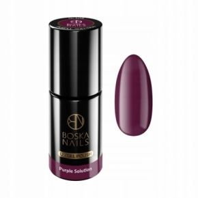 Boska Nails 308 Purple Solution kolorowy lakier hybrydowy 6ml