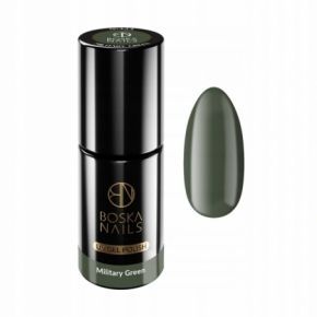 Boska Nails 323 Military Green kolorowy lakier hybrydowy 6ml