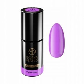 Boska Nails 343 Violet Stone kolorowy lakier hybrydowy 6ml