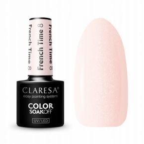 Claresa French Time 8 kolorowy lakier hybrydowy 5g