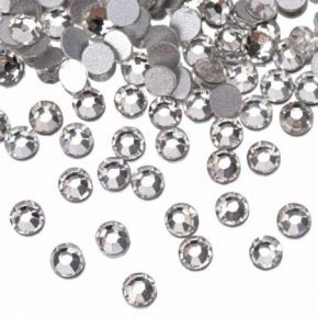 Cyrkonie szlifowane do paznokci Crystal SS10 50 sztuk
