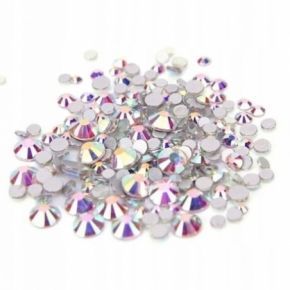 Cyrkonie szlifowane do paznokci Opal SS10 50 sztuk