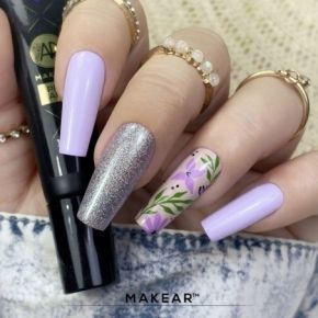 Makear Pro Art PA18 Rose 10g  żel do zdobień stamping i malowanie