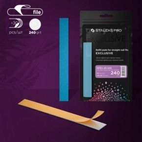 Staleks Exclusive DFEX20240 pilnik prosty gradacja 240 30 sztuk