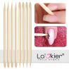 La’kier patyczki do manicure i pedicure 95mm drewniane komplet 100 sztuk - 3
