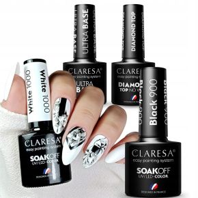 4x Claresa lakier hybrydowy...