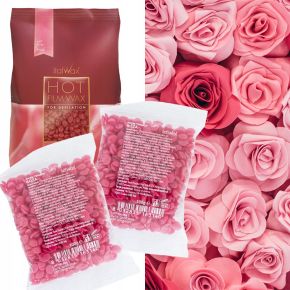 5x Wosk twardy do depilacji ItalWax Hot Film Wax Rose róża 100g do podgrzewacza