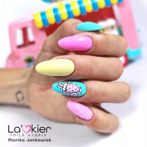 La'kier Powder Gel UV LED Light Brown 30ml akrylożel do przedłużania paznokci