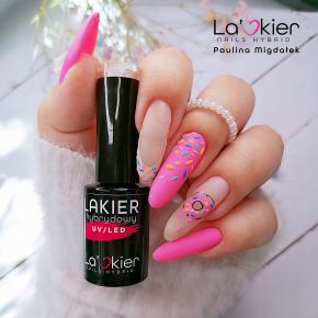 La'kier Powder Gel UV LED Light Brown 30ml akrylożel do przedłużania paznokci