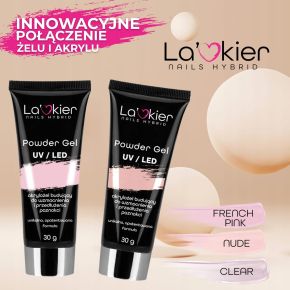 La'kier Powder Gel UV LED Clear 30ml...