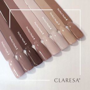 Claresa Perfect Nude 8 kolorowy lakier hybrydowy 5g