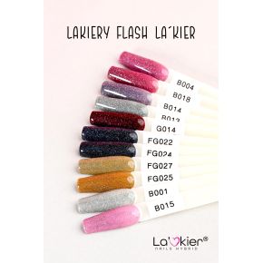 La'Kier Flash B024 - brokatowy lakier...
