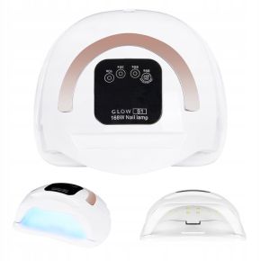 Lampa do paznokci Glow S1 Dual LED UV 168W + 2 x MaluLac kolorowy lakier hybrydowy GRATIS
