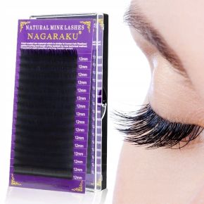 Rzęsy Nagaraku Premium Mink skręt D...