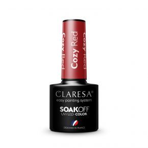 Claresa Cozy Red kolorowy lakier...