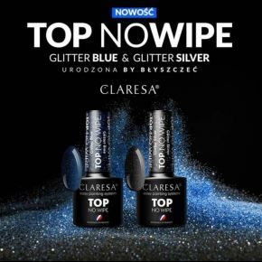 Claresa Top No Wipe Glitter Blue...