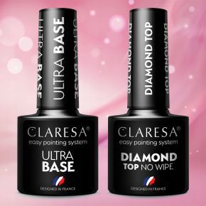 2x Claresa lakier hybrydowy TOP...