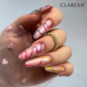Claresa Rainbow Jello Base Lime 5g półtransparentna kolorowa baza hybrydowa 2w1 do paznokci z kawałeczkami folii - 12