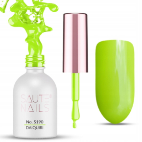 Saute Nails S190 Daiquiri 8ml kolorowy lakier hybrydowy do paznokci vegan friendly