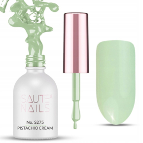 Saute Nails S275 Pistachio Cream 8ml kolorowy lakier hybrydowy do paznokci vegan friendly
