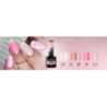 Claresa Brush Easy Gel 8 Żel do paznokci z pedzelkiem średni beż z drobinkami 5g - 5