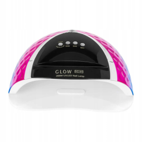 Mocna lampa do paznokci hybrydowych i żelowych DUAL LED UV Glow YC57 268W multikolor holo