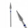 Staleks frez diamentowy gruszka zaostrzona / stożek do skórek i paznokci FA100B050/12 niebieski 5mm 12mm ścieralnośc średnia - 3