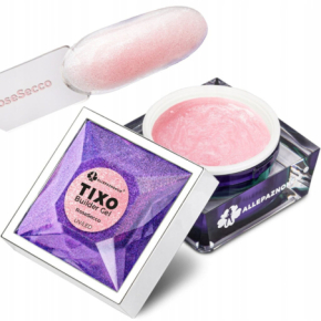 Allepaznokcie Tixo Builder Gel RoseSecco 50g zel budujący do paznokci UV/LED z tiksotropią