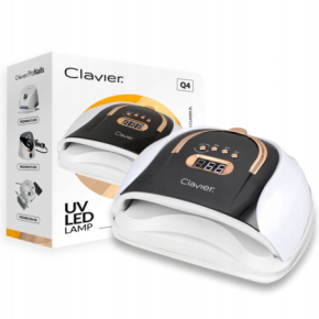 Clavier Q4 256W biala lampa do lakierów hybrydowych i zeli Dual LED UV