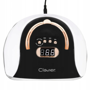 Clavier Q4 256W biala lampa do lakierów hybrydowych i zeli Dual LED UV