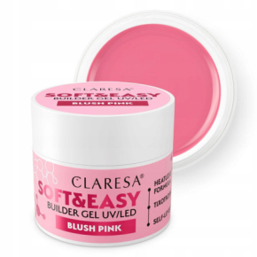 Claresa Soft&Easy Builder Gel Blush Pink 45g żel budujący samopoziomujący do paznokci