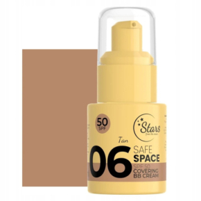 Stars from The Stars Safe Space 06 Tan Covering BB Cream SPF50 Kryjący krem ochronny do twarzy 20ml