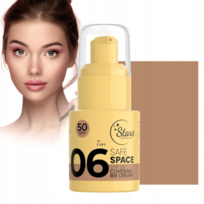 Stars from The Stars Safe Space 06 Tan Covering BB Cream SPF50 Kryjący krem ochronny do twarzy 20ml