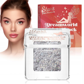 Stars from The Stars Dreamworld Knick-Knack Make-up Glitter 02 Bedtime Story Brokat do makijażu 1.4 g