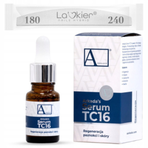 Arkada Zestaw: Serum kolagenowe TC16 11ml 1 sztuka + Pilnik do paznokci La'kier 180/240 bezpieczny pakiet