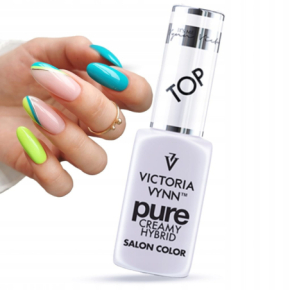 Victoria Vynn Top Pure Creamy Hybrid Salon Color Top hybrydowy kremowy 8ml