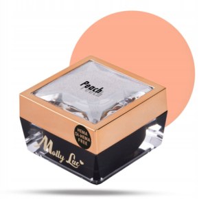 Molly Lac Paint Gel 15 Peach Żel do zdobień ombre i ornamentów HEMA/Di-HEMA Free 5g