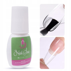 KLCosmetics Nail Glue Szybkoschnący klej do tipsów z pędzelkiem 7g