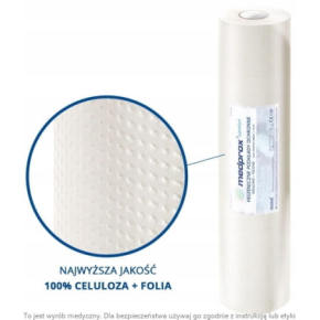 Medprox podkład podfoliowany medyczny serwety w rolce 50x50cm 40 sztuk biały