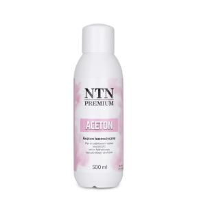 NTN Premium Aceton kosmetyczny płyn do usuwania lakieru hybrydowego 500ml