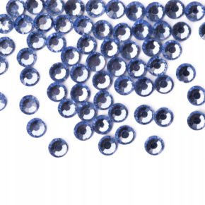Cyrkonie szklane do zdobień paznokci SS3 Light Sapphire 50 sztuk