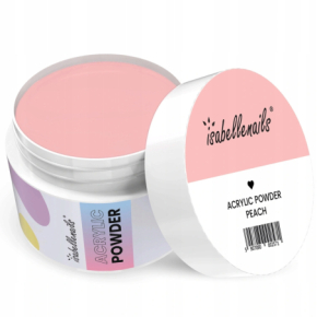 Isabellenails Acrylic Powder Peach Proszek akrylowy do paznokci 50ml