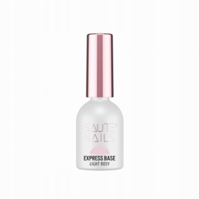 Saute Nails Express Base Baza hybrydowa do paznokci Light Rosy 8ml