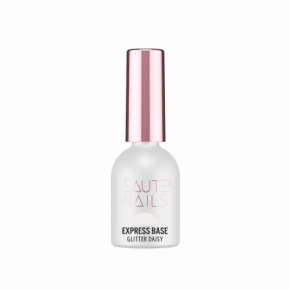 Saute Nails Express Glitter Base Baza hybrydowa do paznokci Daisy 8ml